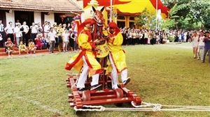 Xa Ma festival in Hoang Chau village, Cat Hai district