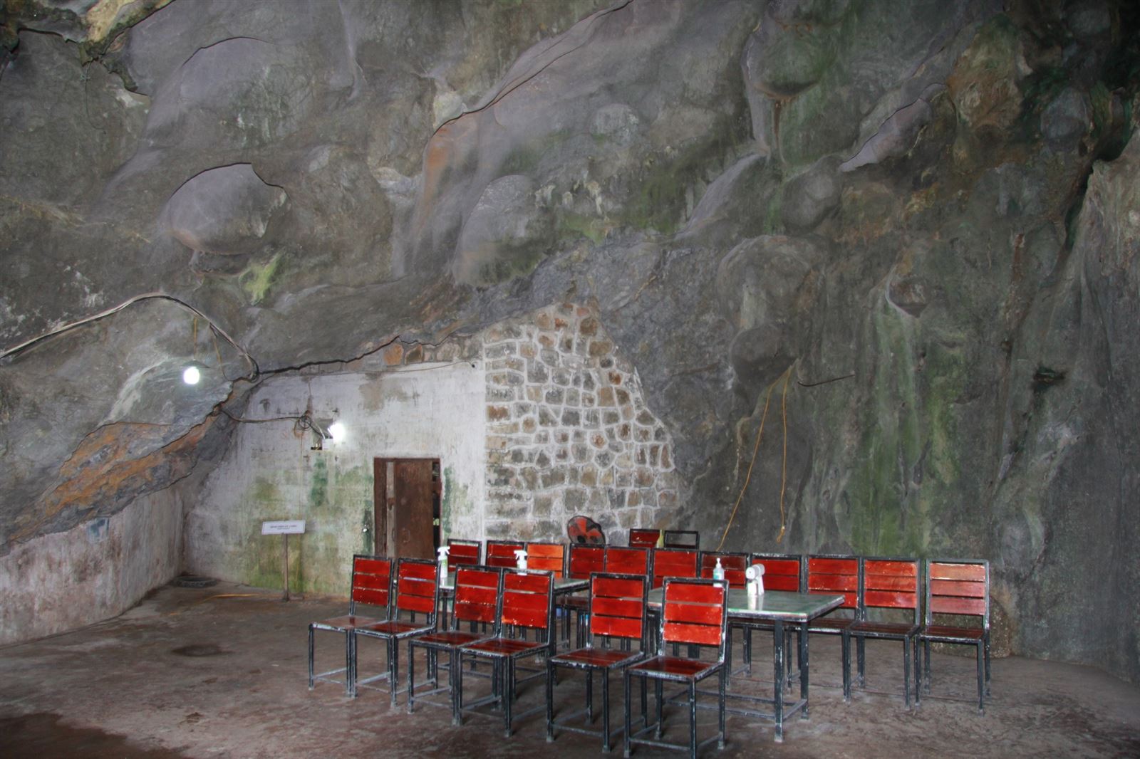 Front room in hospital cave