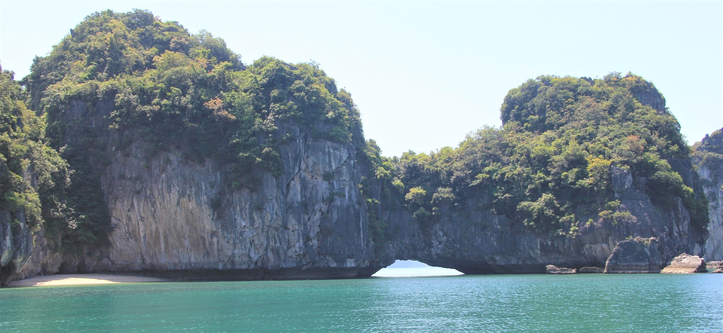Unique shape in Lan Ha Bay